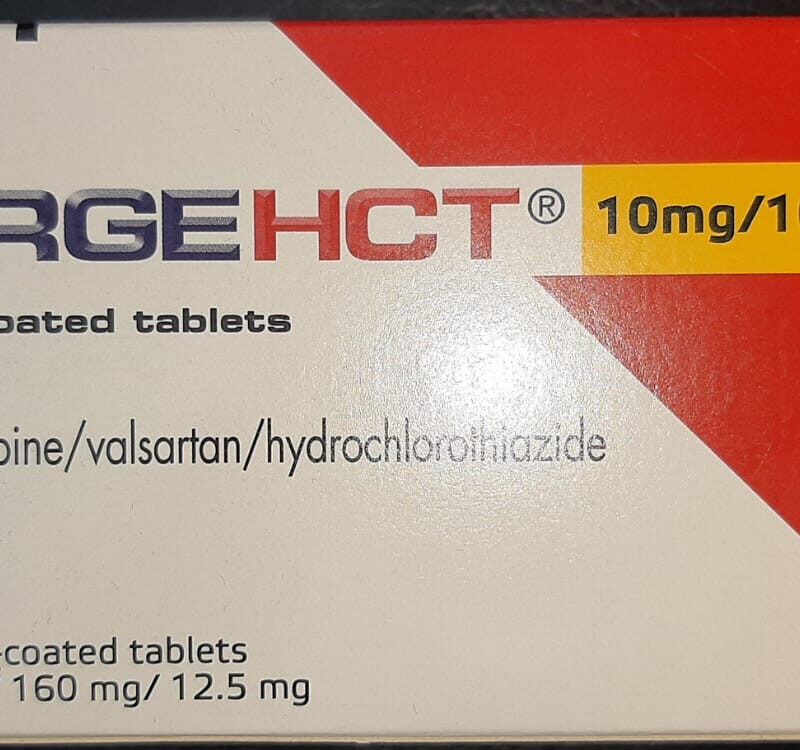 Exforge HCT 10/160/12.5 mg x 28 tablets